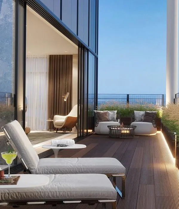 Luxury hotel penthouse